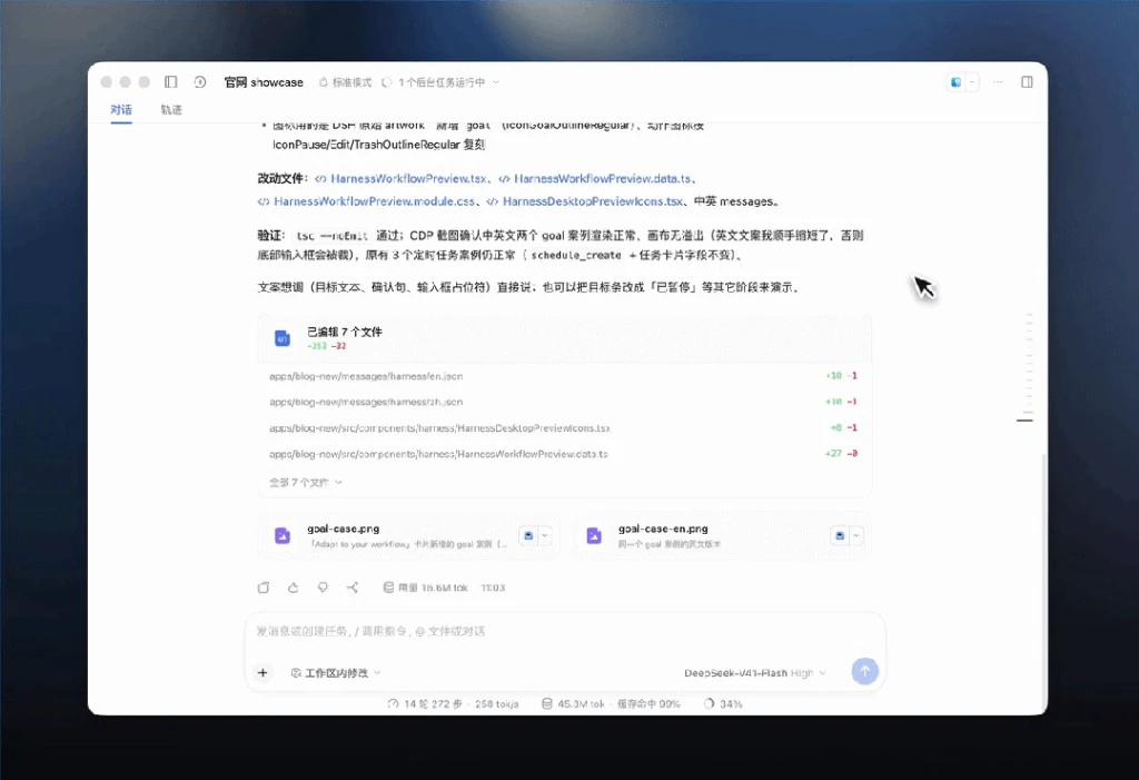 DeepSeek Harness 官方评测框架